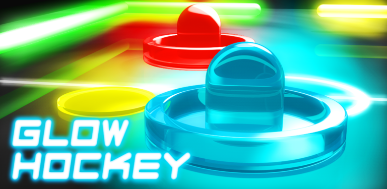 Gry android - glow hockey